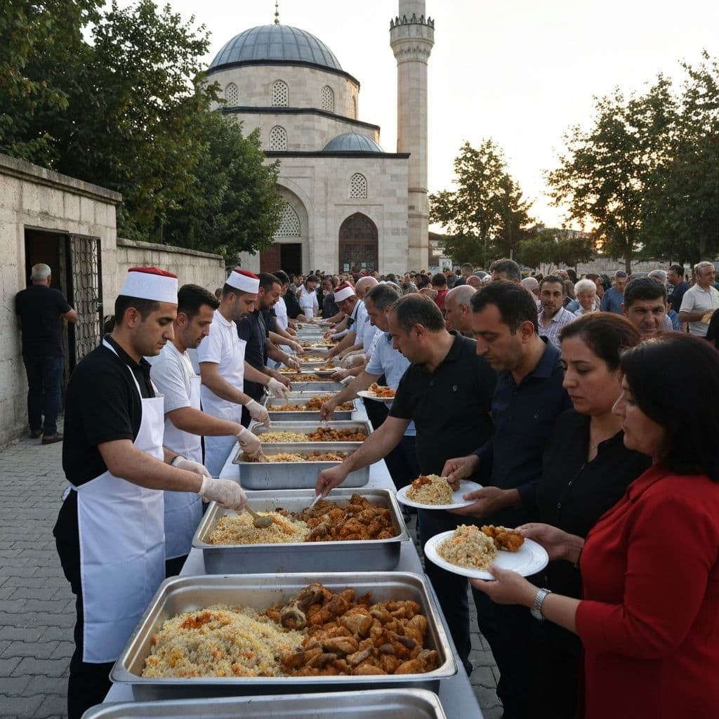 Hayır yemeği organizasyonu